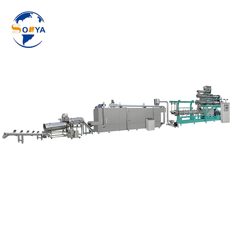 2000kg/h large scale floating fish feed production line fish feed pellet extruder machine for sale made in China