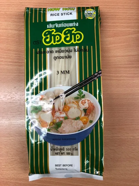 Лидер продаж сухие пакеты для рисовых лапшек как рисовые палочки 1 мм 3 5 и 10 из Таиланда