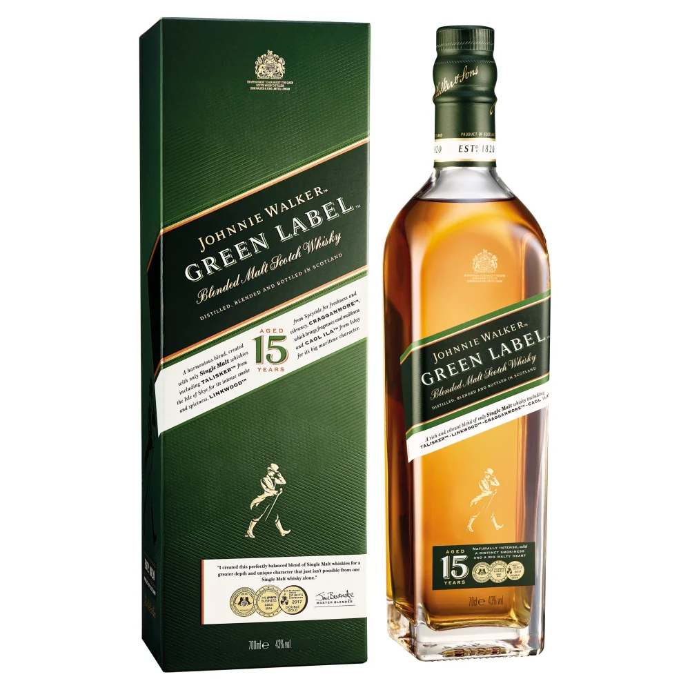  Виски Johnnie Walker с двойной черной этикеткой