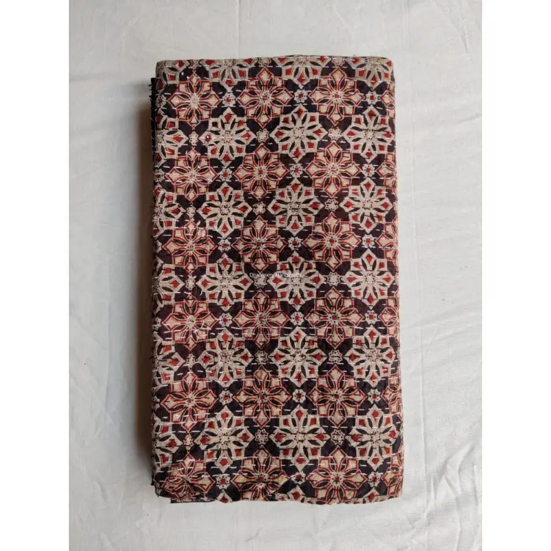 Домашнее декоративное покрывало Kantha оптом индийское Ajrakh ручной принт красного цвета красивое Хлопковое одеяло работы