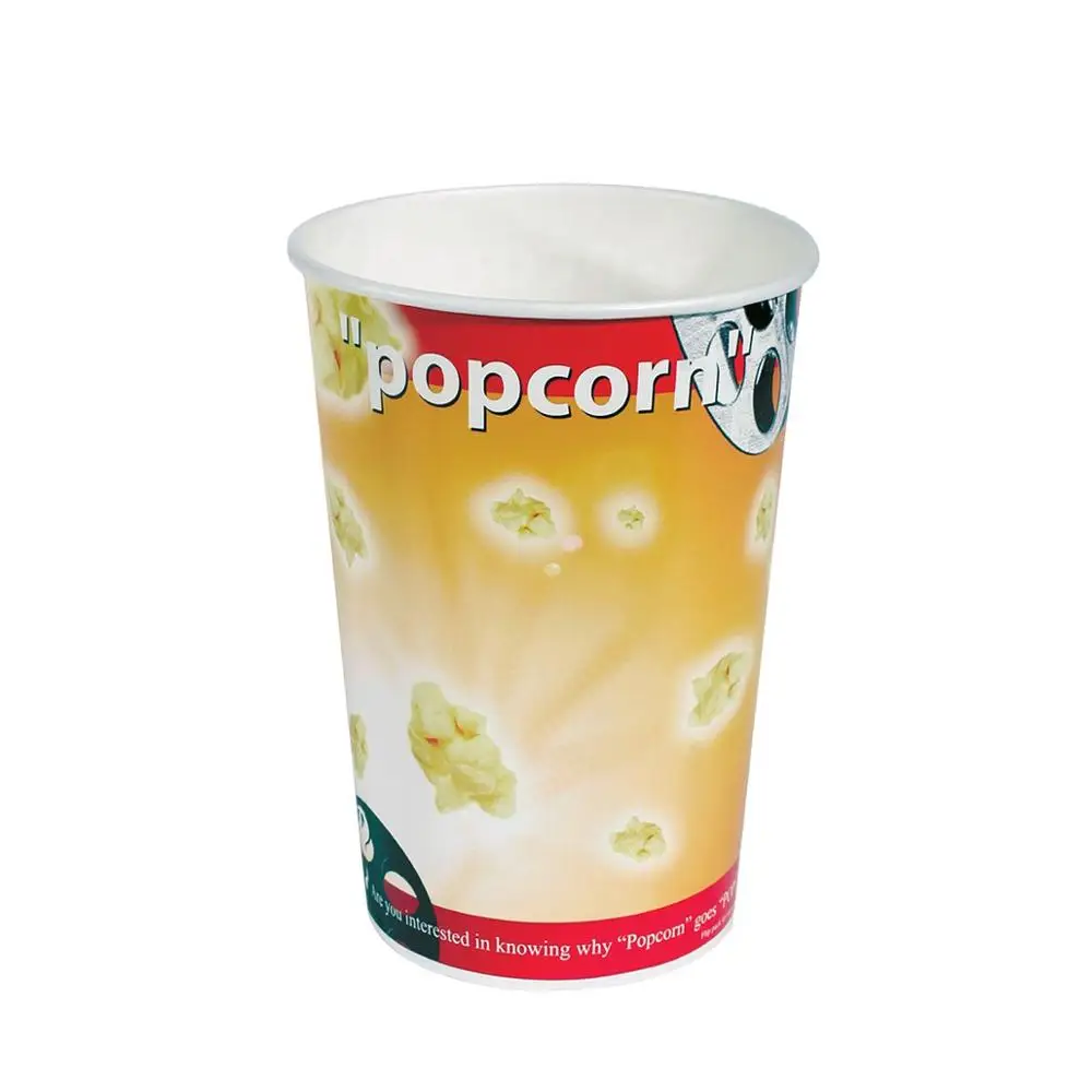 Al Bayader disposable paper popcorn buckets