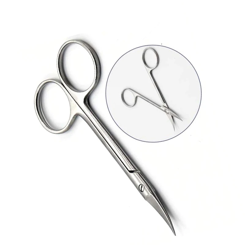 NEW ARRIVAL Medical Supplies High Quality Ophthalmic surgery scissors Stainless steel scissors Plastic surgery scissors