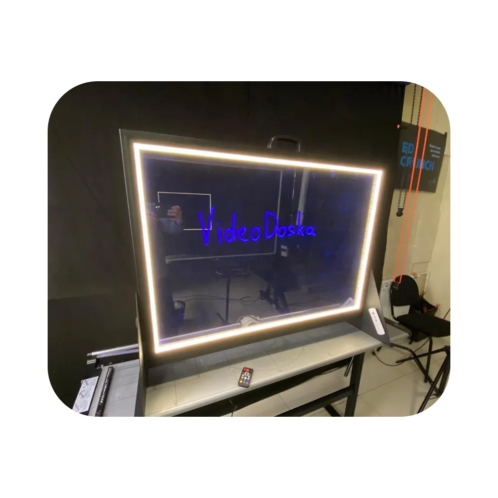 
Классная/офисная/видеодоска сухой стирания, стеклянный смарт-инструмент для интерактивной видеосъемки (обучение/развлечение), настраиваемый 