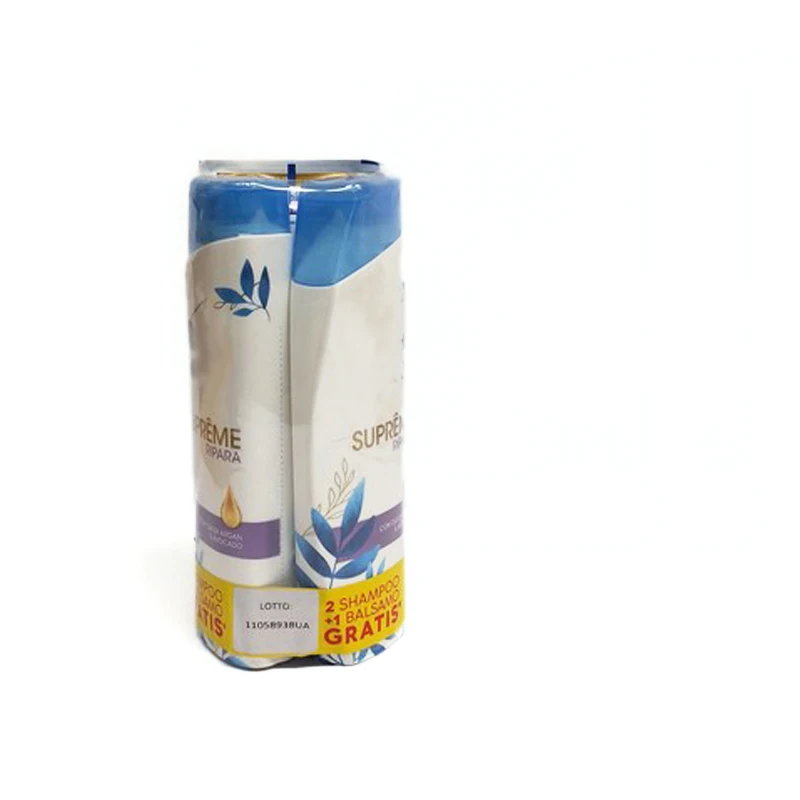 Excellent Quality Anti-dandruff Shampoo Balm Pack 2 Shampoos 225ml 1 Balm 220ml to Smooth Streighten hair