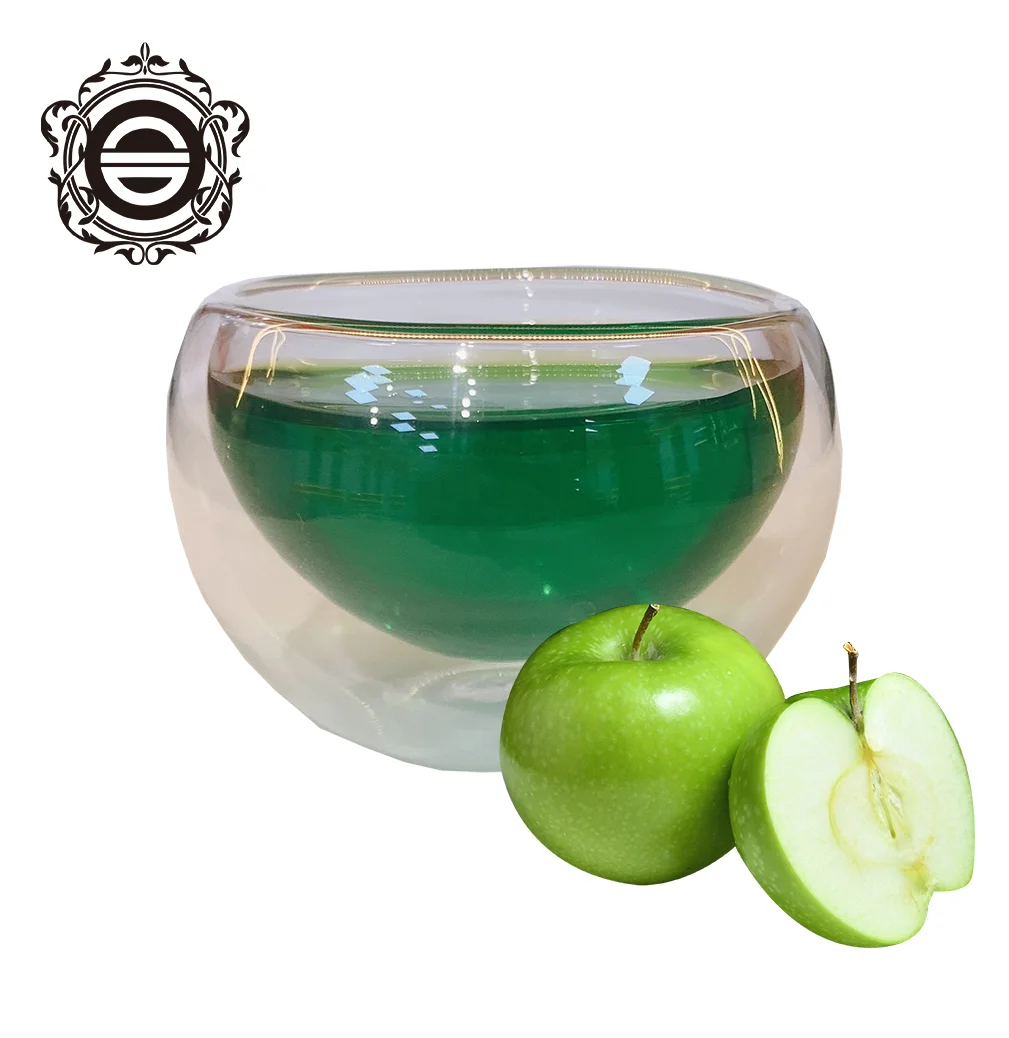 Taiwan Popular Concentrated Juice Green Apple Syrup for Bubble Milk Tea