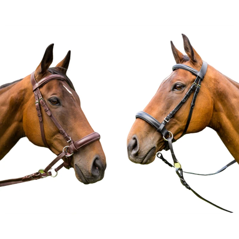 Adjustable Leather bridle Multiple Sizes Available Horse Halter +Bridle For Horse Racing