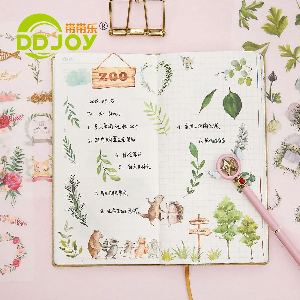 DIY kids sticker, custom children pvc stickers for kids, phone /Diary/ledger Creative custom stickers