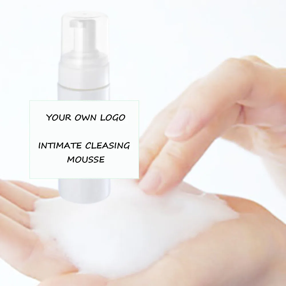 Herbal feminine hygiene vaginal health PH organic 100% natural  Vagina Genital Foam Cleansing