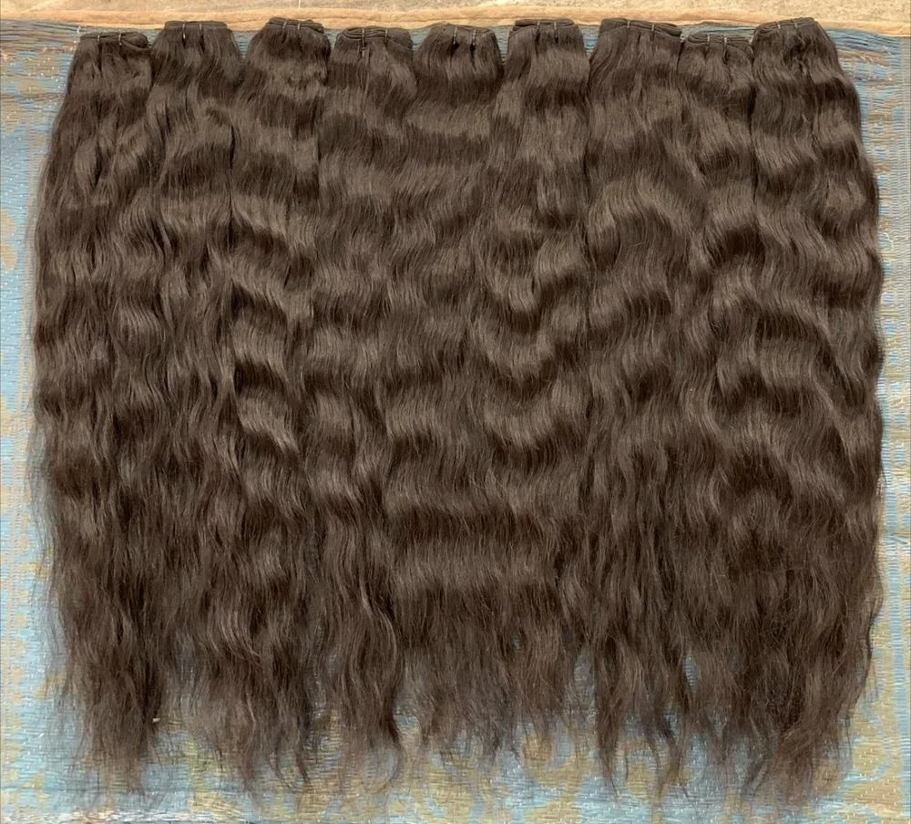 Indian virgin hair - raw wavy