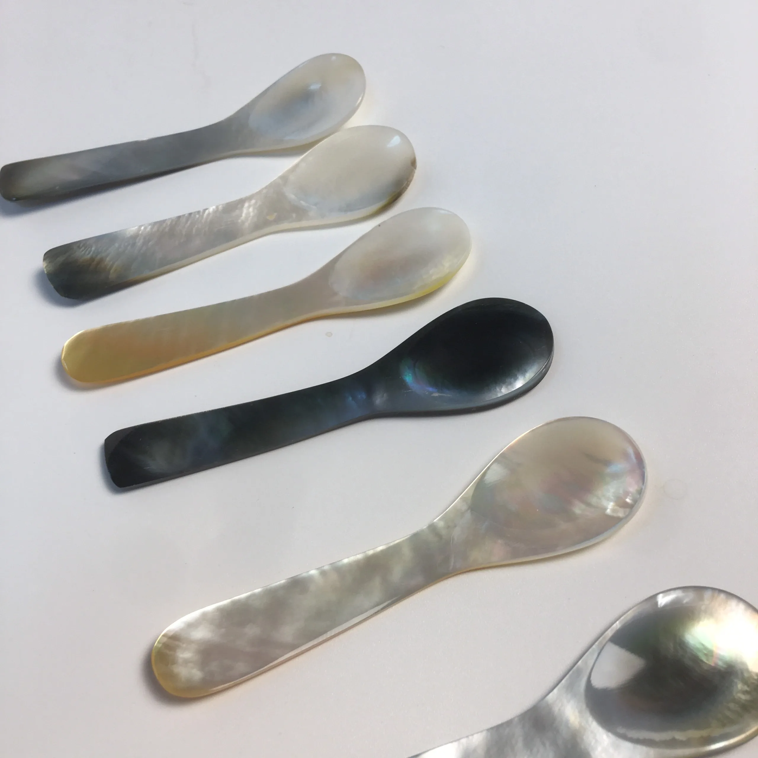 Eco-friendly Mini Caviar Spoon Size 8cm Everyday Spoon Set Sustainable Restaurant Kitchen Spoons Made in Vietnam OEM ODM
