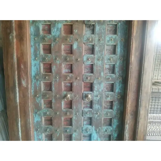 Antique Wood Door Decorative Wood Door Vintage Old style Doors direct from factory in India for Hotel villa bar and restaurant