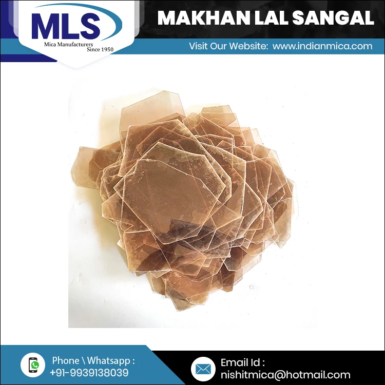 Лидер продаж слюдяные блоки Muscovite Ruby для электрического изолятора купить из Индии ведущий оптовый