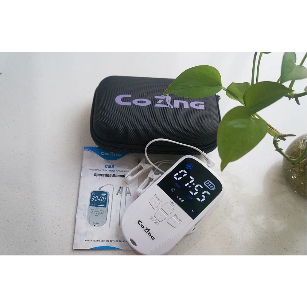 CES Alpha Stim Therapy Device Insomnia Anxiety Depression CES Therapy Device Sleeping Aid Device With No Side Effect