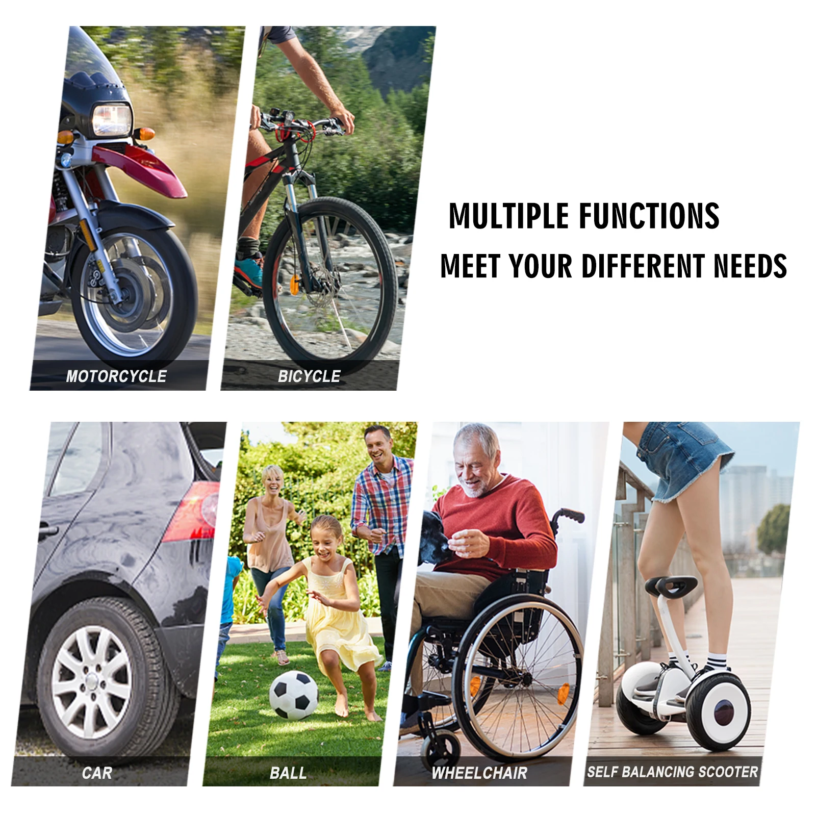 CYCPLUS 8554 A10 smart tyre inflator air pump bicycle car tire pump with digital pressure gauge