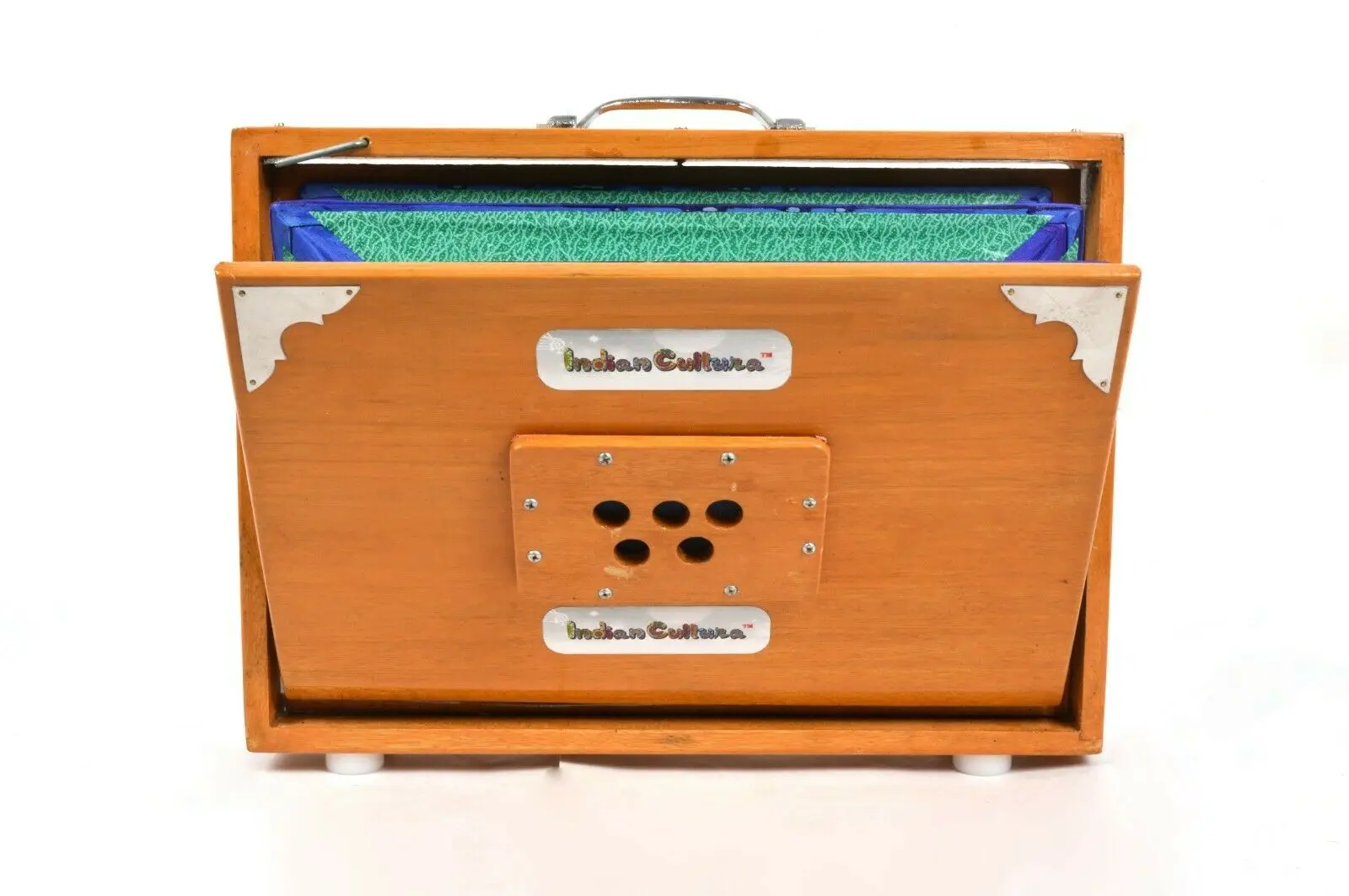 Shruti Box Folk Musical Instrument Surpeti Sheesham Wood Professional 13 Notes Big Size Playing Music Indian Cultura