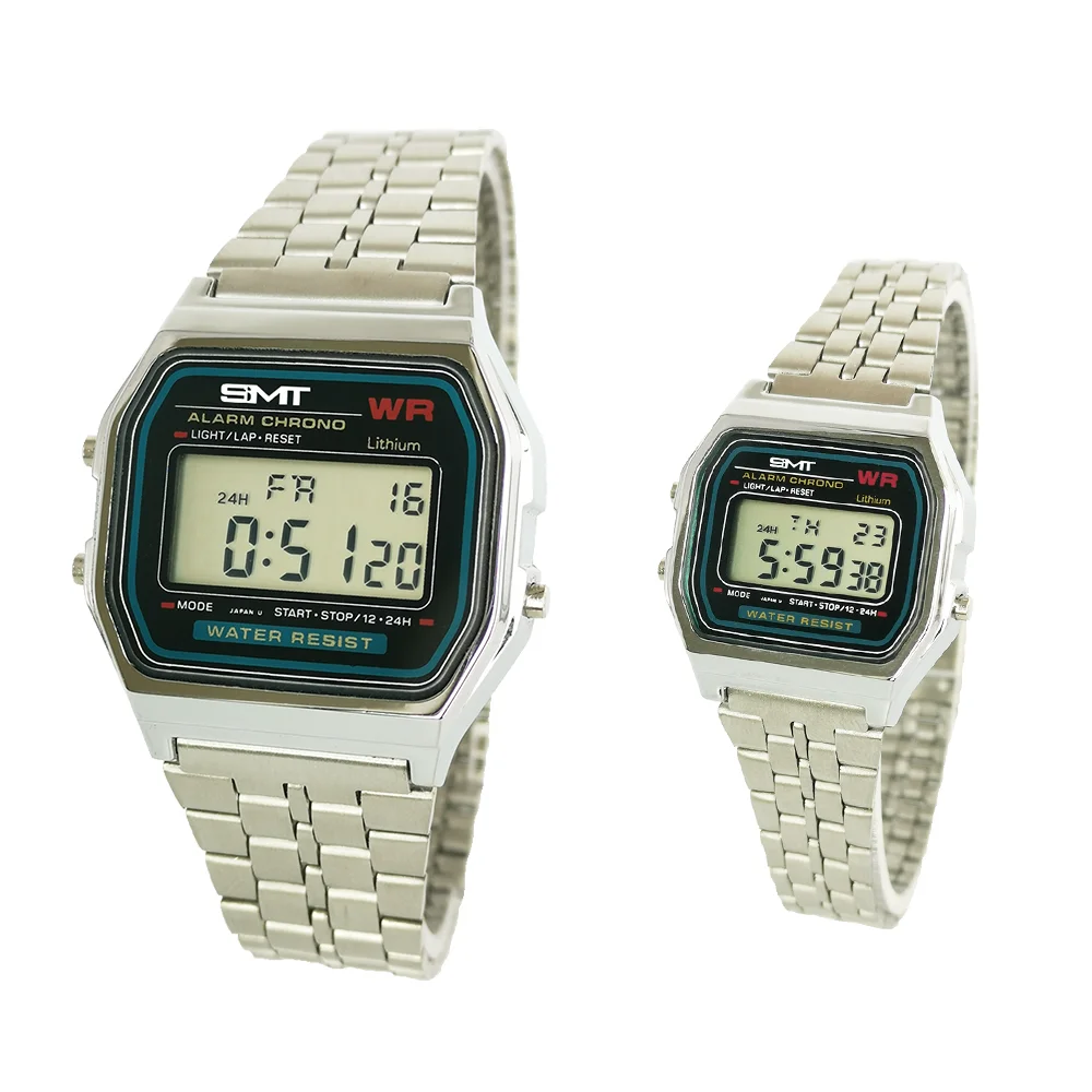 2019 модель 159 женские спортивные цифровые часы ретро цифровые часы водонепроницаемые цифровые часы