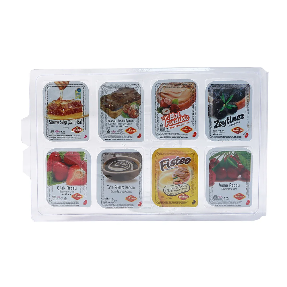 Catering, Premium Quality Fresh Taste 20gr Portion Pack , 35% Fruit Organic Sour Cherry Jam