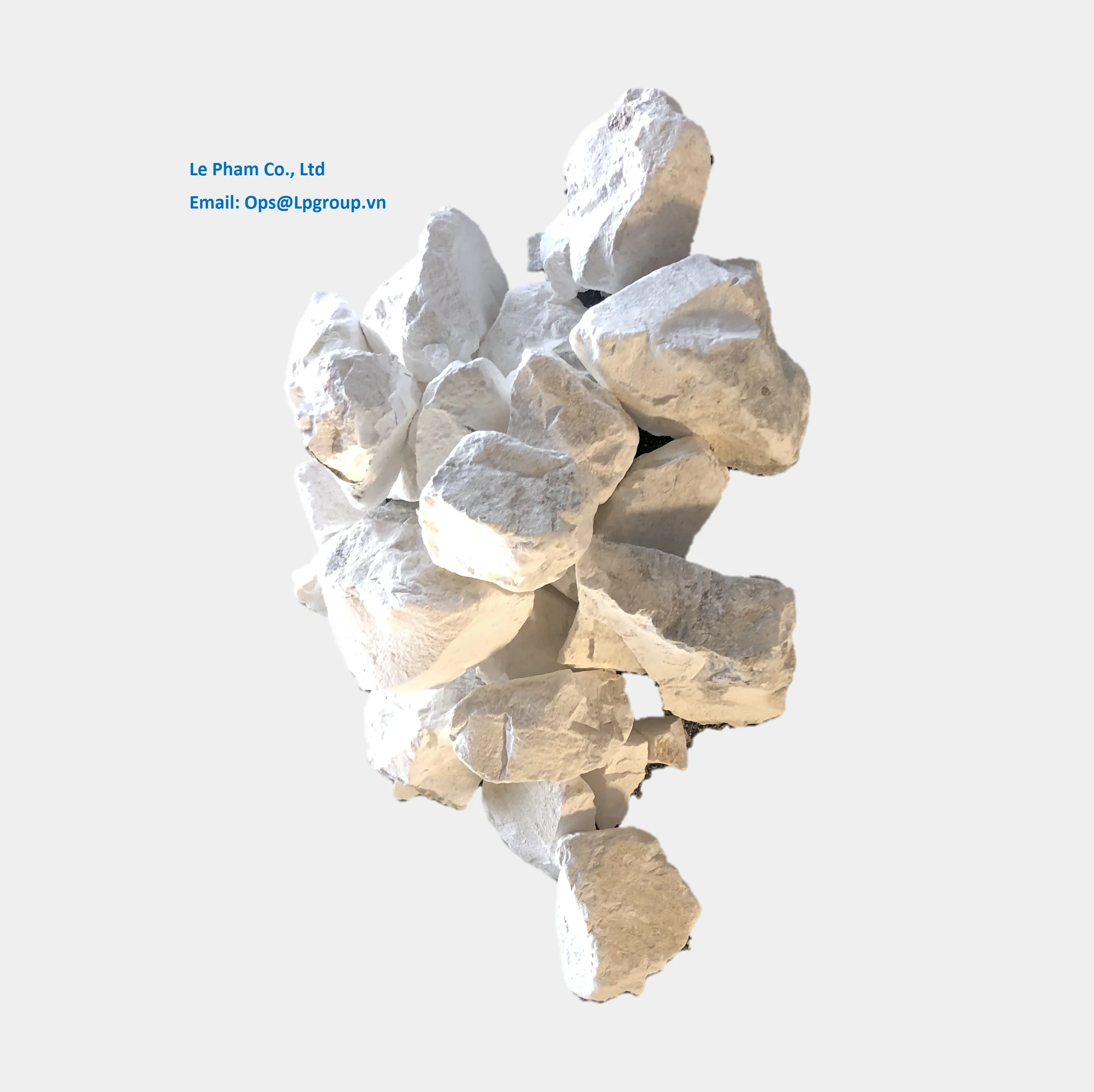 Quick lime, oxide calcium, CaO > 94% use for paper industry