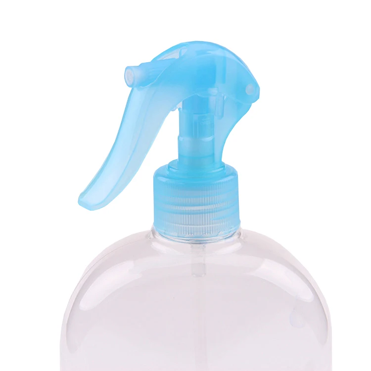 
Ribbed Hand Trigger Sprayer , Transparent Green and Transparent Blue for Bottles 