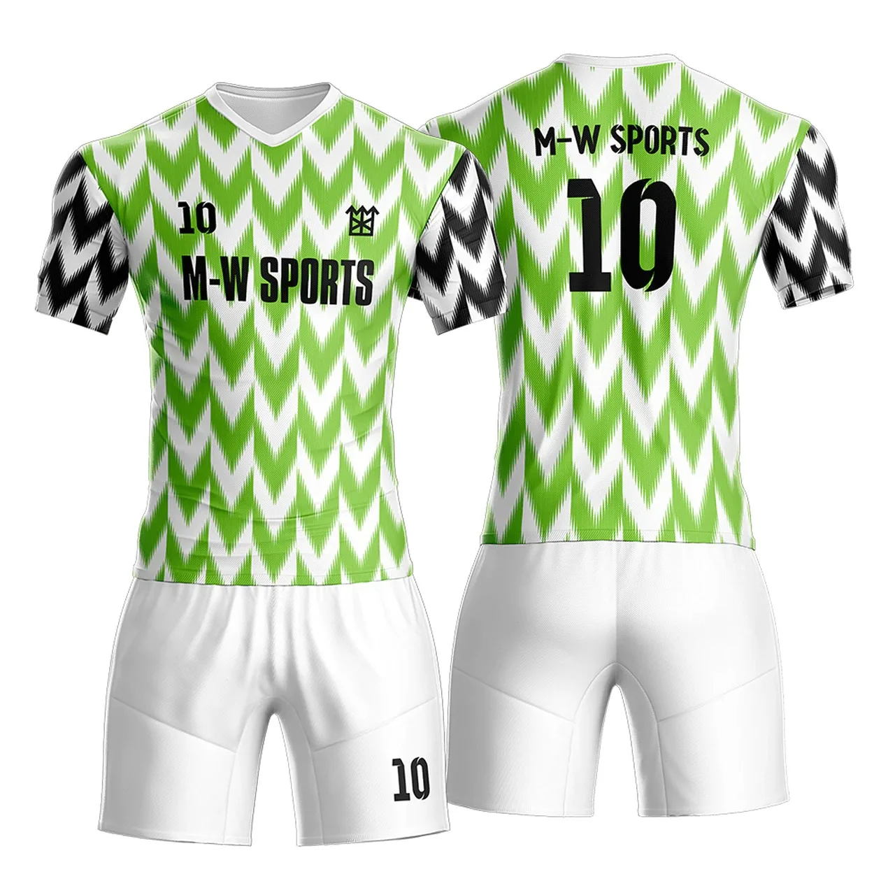 
Custom Quick Dry Soccer Training Kit Nigeria Soccer Jersey Design Sublimation Custom Soccer Jersey 