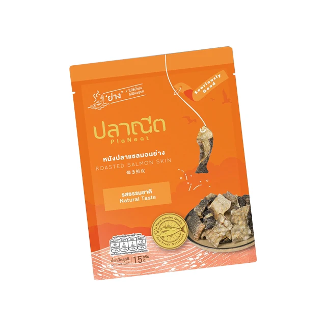 Высококачественные и восхитительные жареные рыжие закуски из тайского морепродуктов с оригинальным вкусом