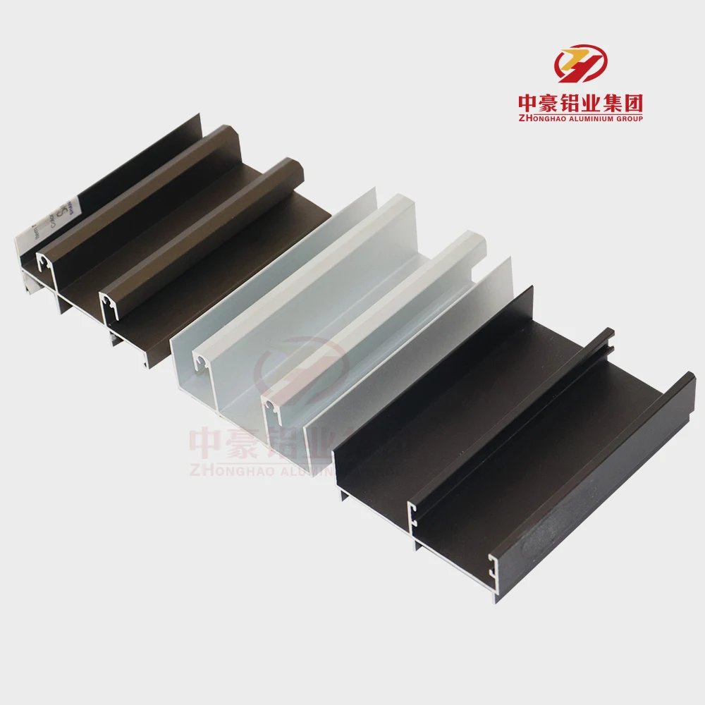 Анодированные бронзовые структурные алюминиевые профили для дверей и окон