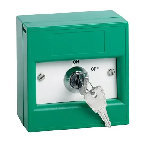 Best Grade Overriding Key Switch With Mounting Box With Call Point Housing With Protection Cover