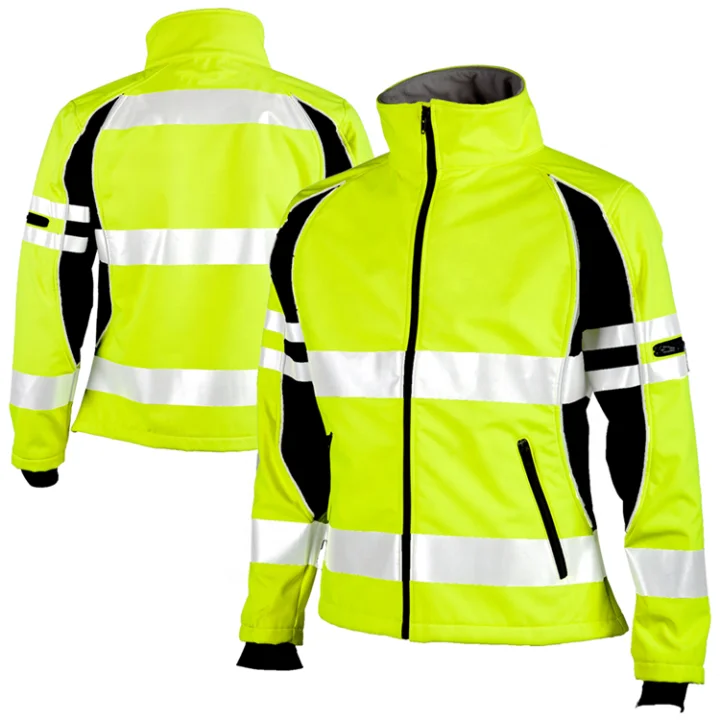 Reflective Security Traffic Fluorescent Hi Vis High Viz Visibility Workwear Safety Work Class 3 Jacket