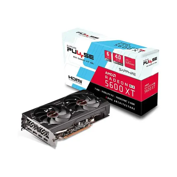 
New stock Sapphire 11296-05-20G Radeon Pulse RX 5600 XT 6GB GDDR6 / Dual DP OC 