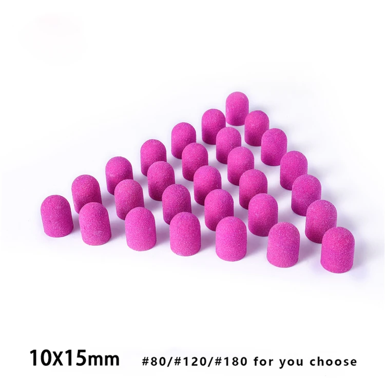 
Foot Care Nail Sanding Bands Nail Drill bit Grip Machine For Manicure And Pedicure Nail Caps Accessories Rubber Mandrel 