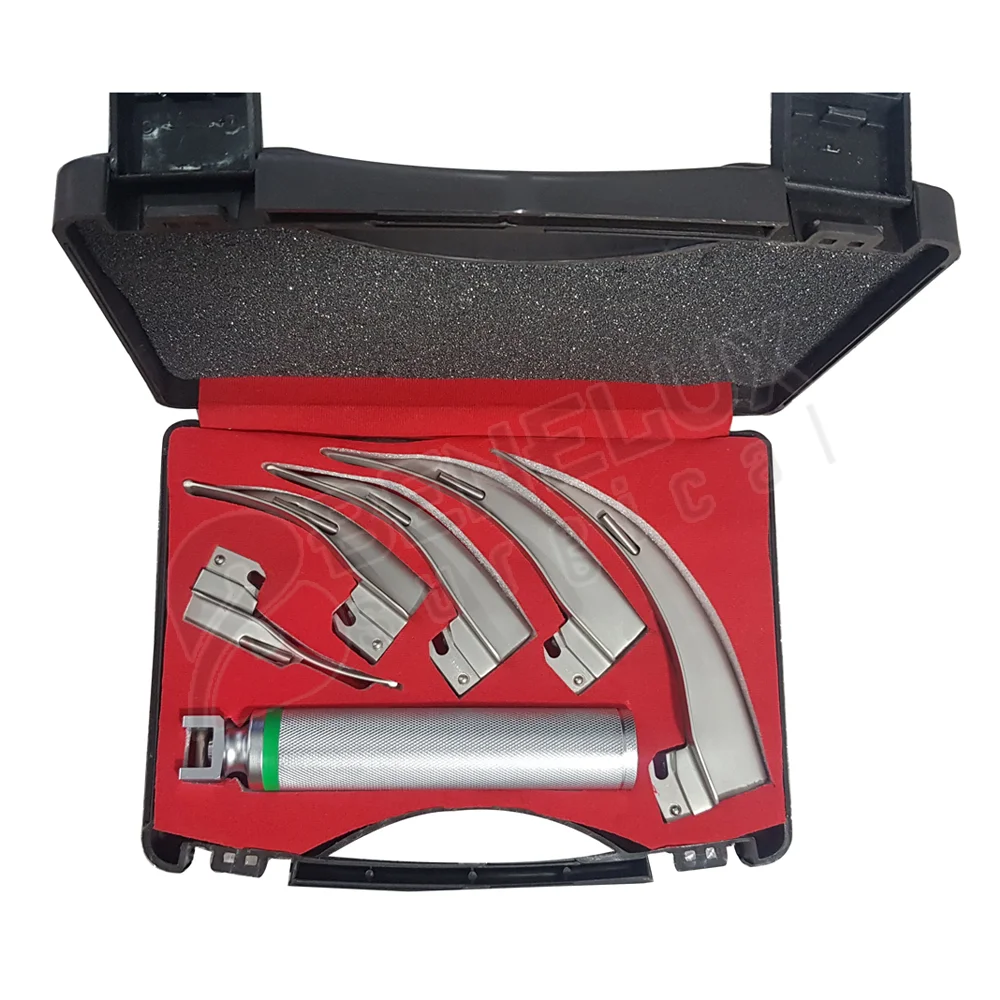 Ларингоскоп волоконно-оптический ENT ларингоскоп с лезвием