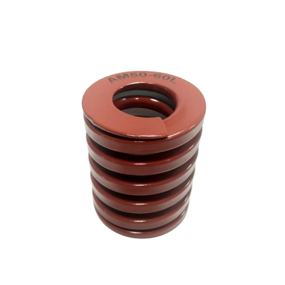 Red Die Standard  Medium Load Mould Spring OD 50 Length 60 Compression Spring