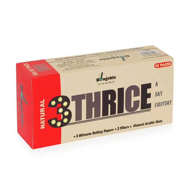 Exporter and Manufacturer of Natural Brown Thrice a Day Everyday rolling paper at  Affordable Price