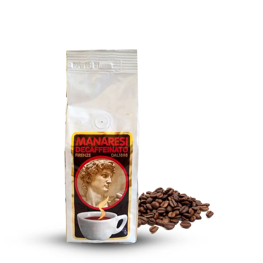 
250g Italian Espresso arabica decaffeinated coffee beans 