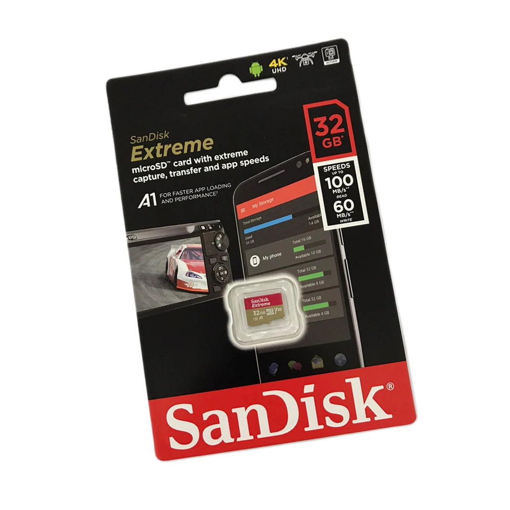 Микро безопасная цифровая карта для SDHC V30 32