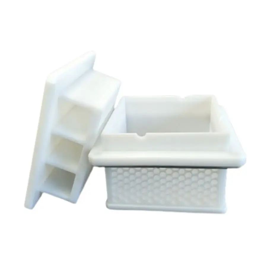Hot Selling Plastic Material Honeycomb Cheese Mould Best Price Paneer Making Square Shape Cheese Mould Supply