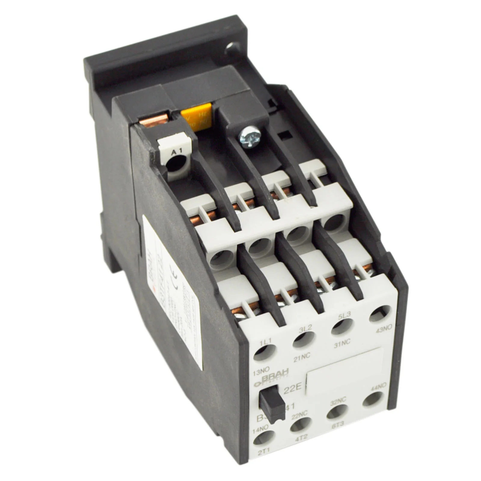 B3TF4122, New In-Stock 12 Amp Schneider Contactor, Direct Substitute For 3TF4122 From Brah Electric