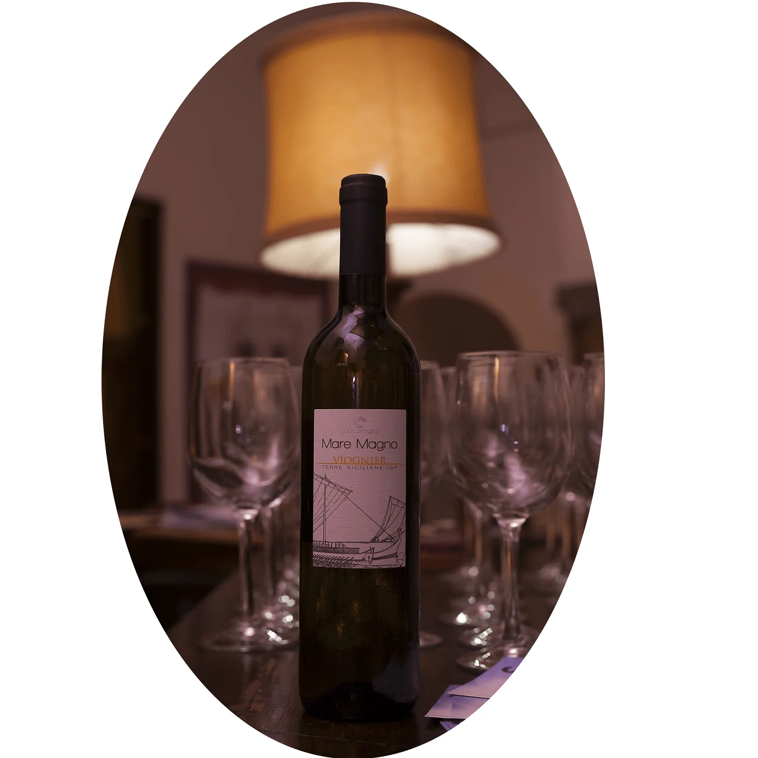Высококачественное итальянское вино из Сицилии sancararo Sea Magno Viognier 75 cl Сделано в Италии алкоголь