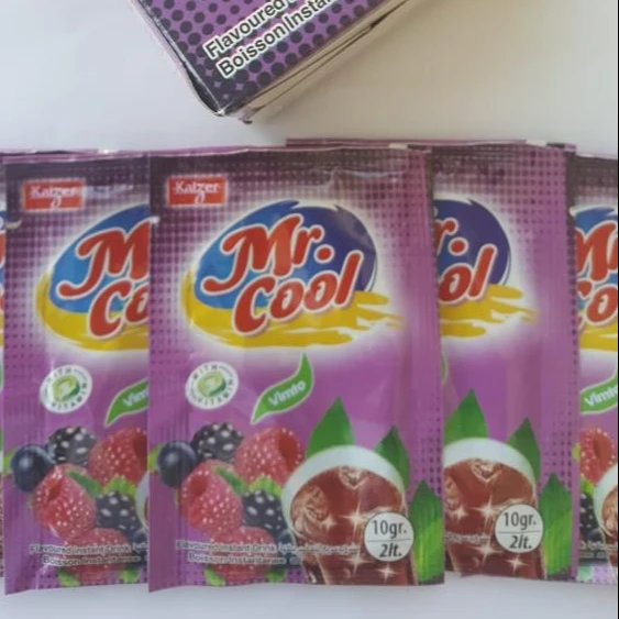 INSTANT POWDER DRINK FRUIT FLAVOURED  MR COOL  JUICE FROM TURKEY HIGH QUALITY