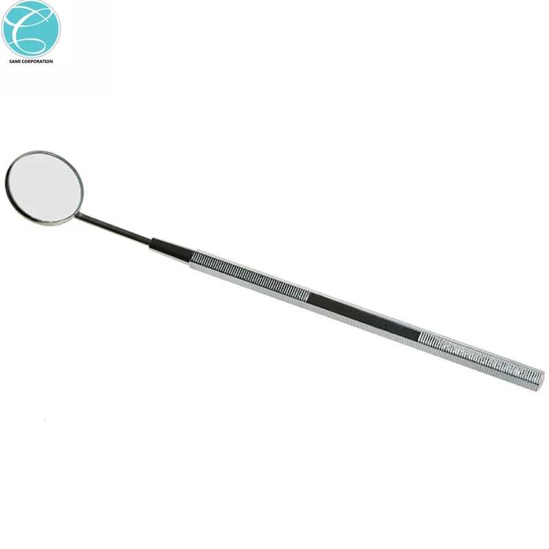 New ental Mirror Stainless Steel Handle Instruments Mouth Oral Teeth Care Tooth Amplify Inspection Dentist Tools