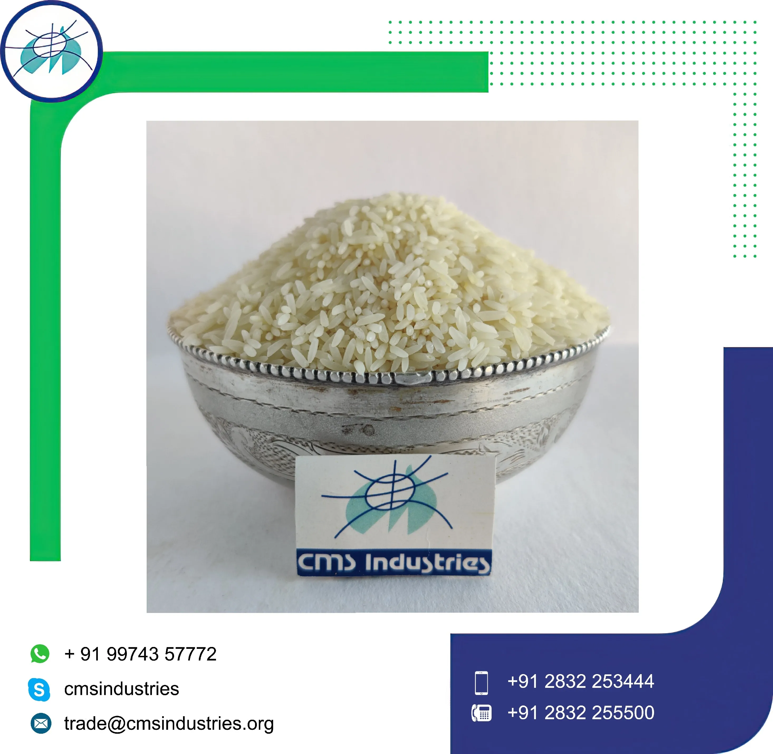 Индийский белый рис высшего качества 5%