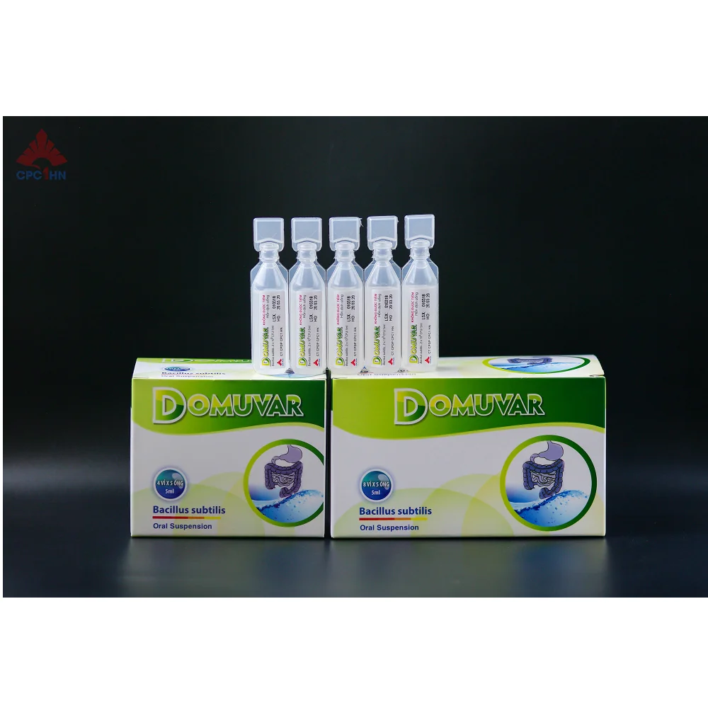 
Oral Liquid for Diarrhear human Health supplement Best price Sterile BFS technology Bacillus Subtilis Domuvar Probiotic 