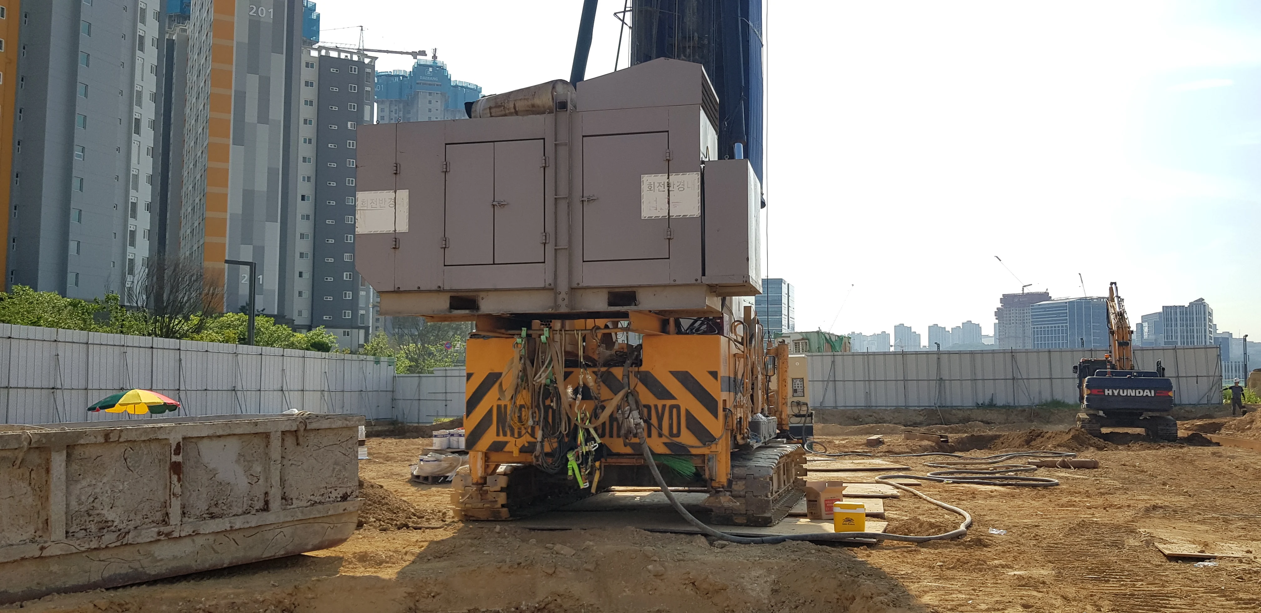 
[ Winwin Used Machinery ] Used Pile driver NIPPON DHP80 1993yr For Sale 