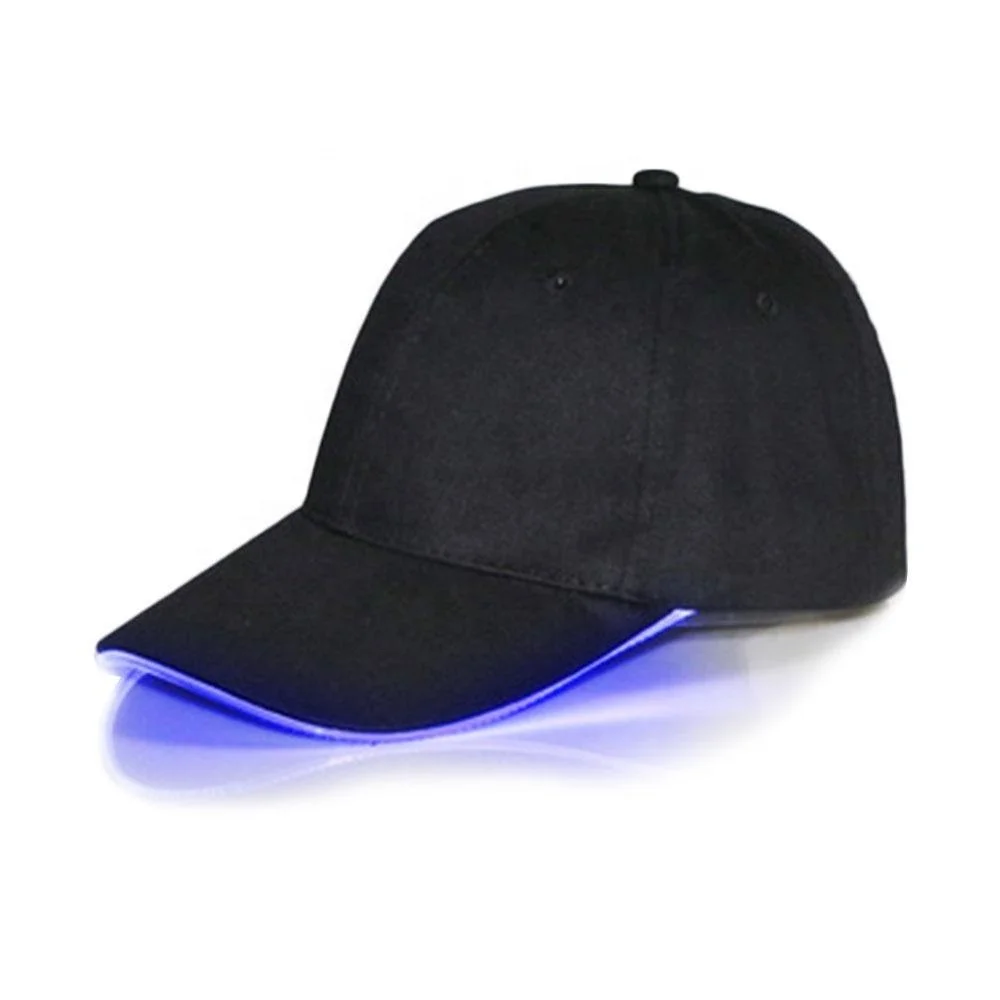 LED Light Cap Hat Team Valor Baseball Cap for Women Mens Fitted Hats Glow In The Dark Novelty Adjustable Solid Hats