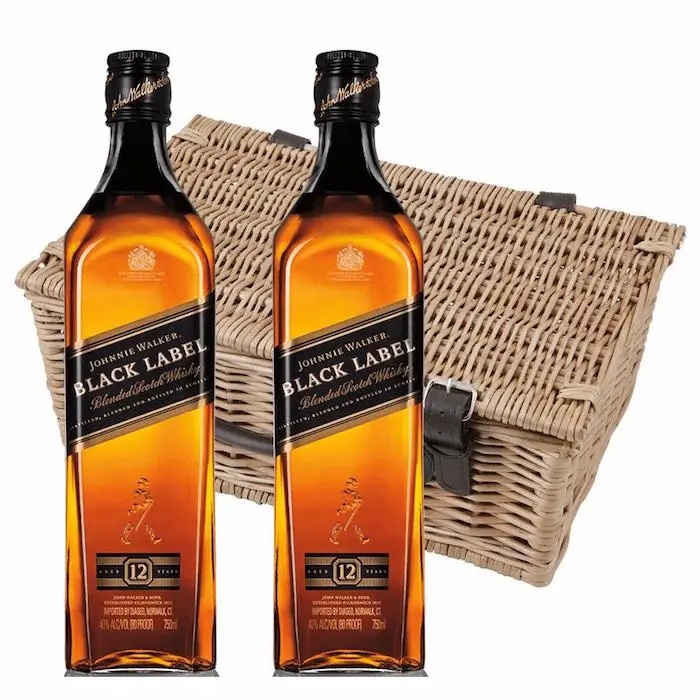 В наличии черная этикетка для виски Johnie Walker смешанный шотландский
