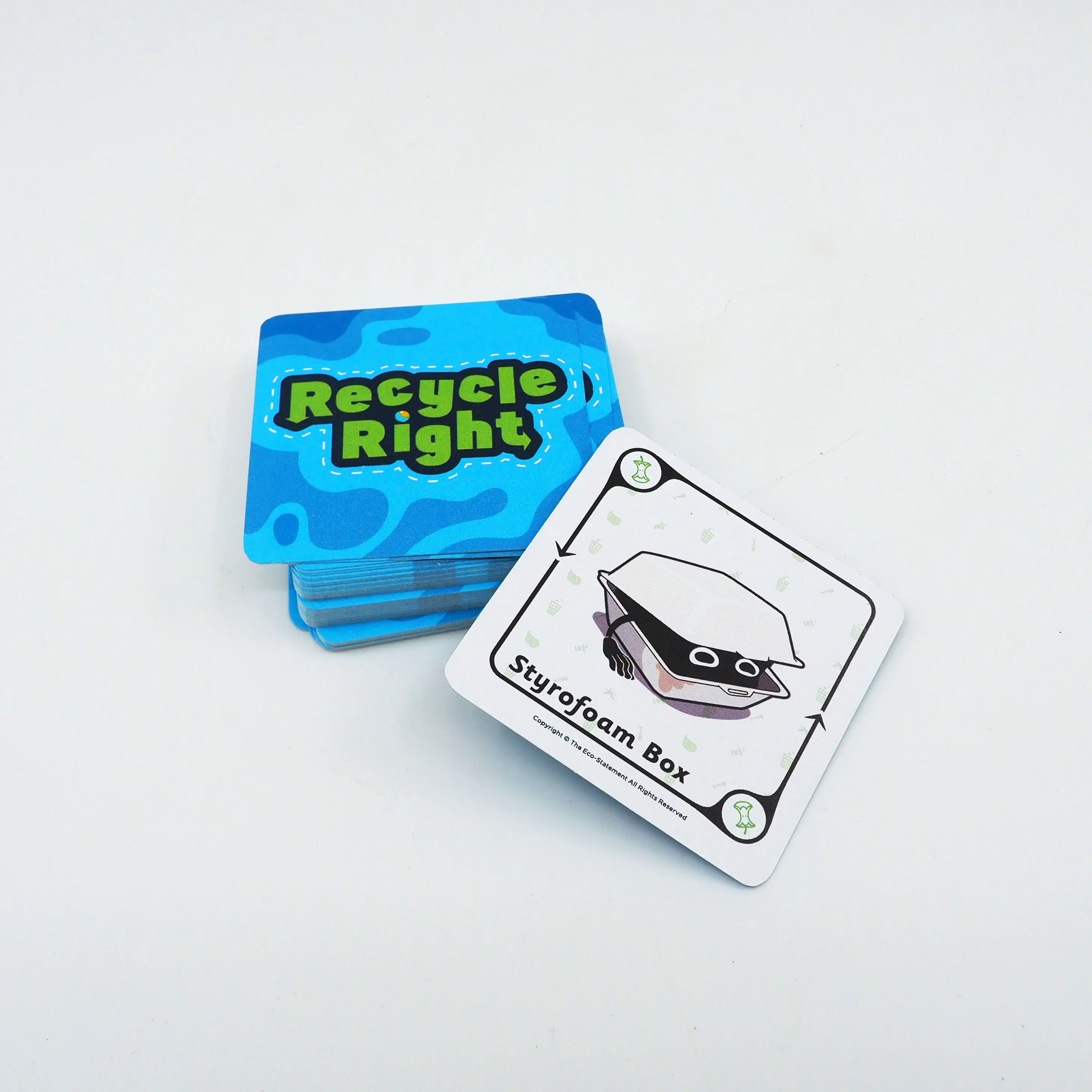 Лидер продаж малый размер 110 г/кв. М Материал офсетная печать пленка ламинирование поверхностная отделка PEFC сертифицированные игровые карты из Сингапура