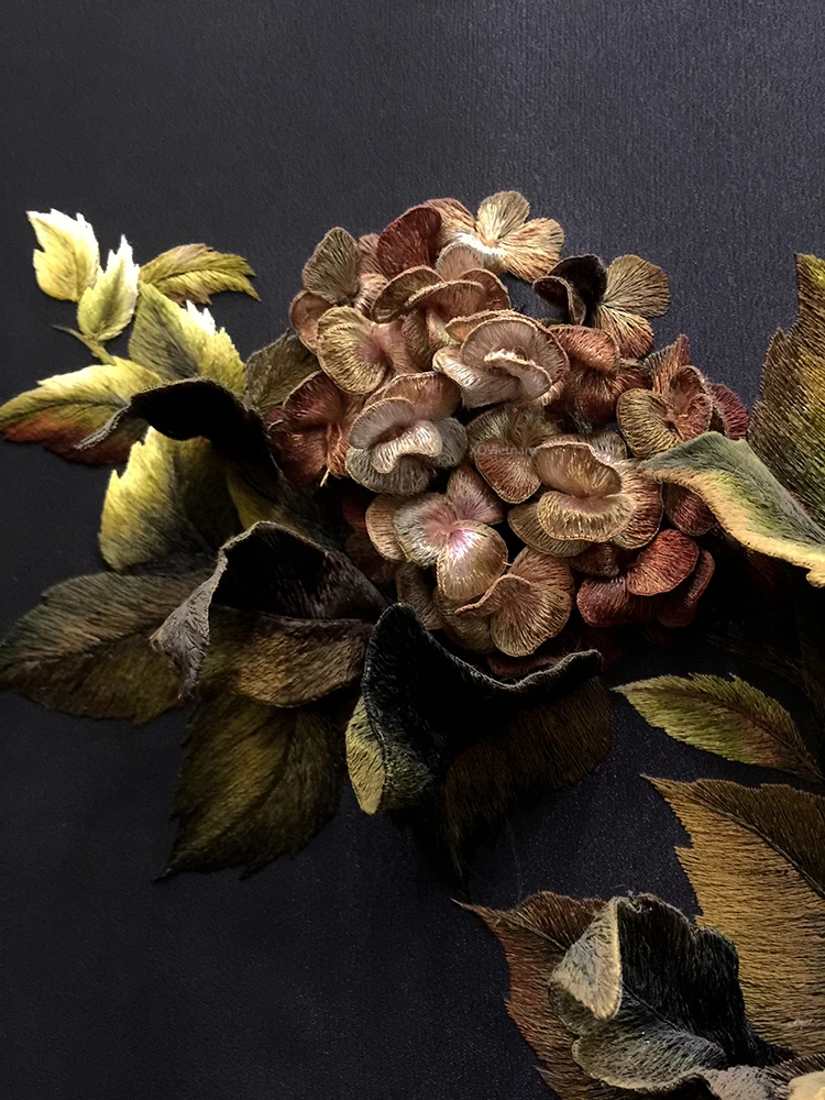 Отличное качество картины для украшения дома Forgoten Dream Flower двухсторонняя вышивка