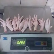 Замороженные куриные лапы и