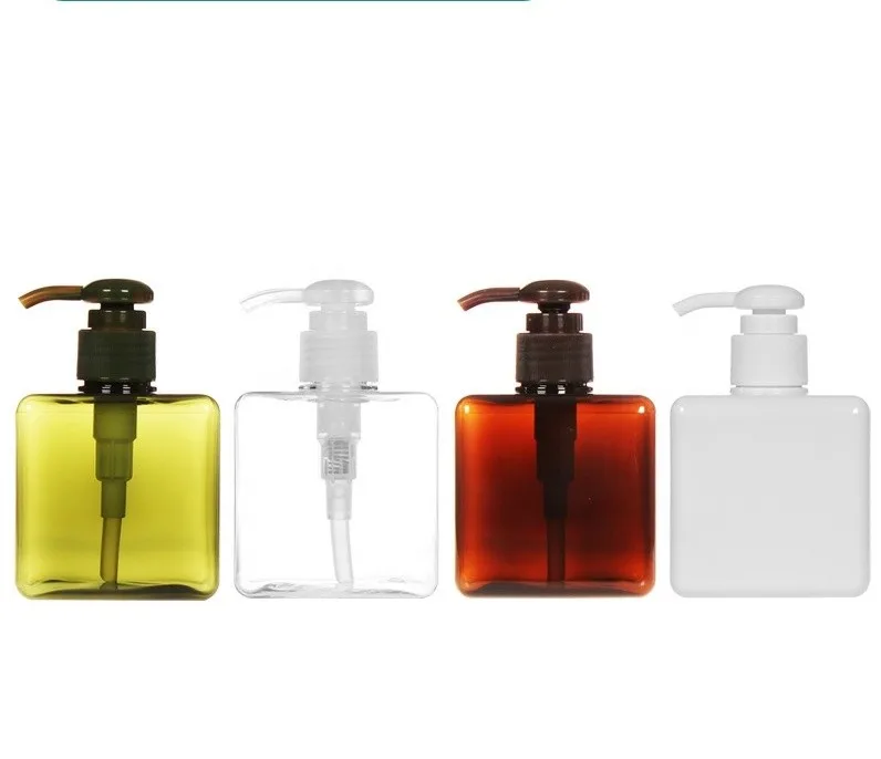 Hot Sale Empty Transparent Color Refill Square Soap Liquid Foam Hand Wash Bottle Hand Sanitizing Pump Bottle