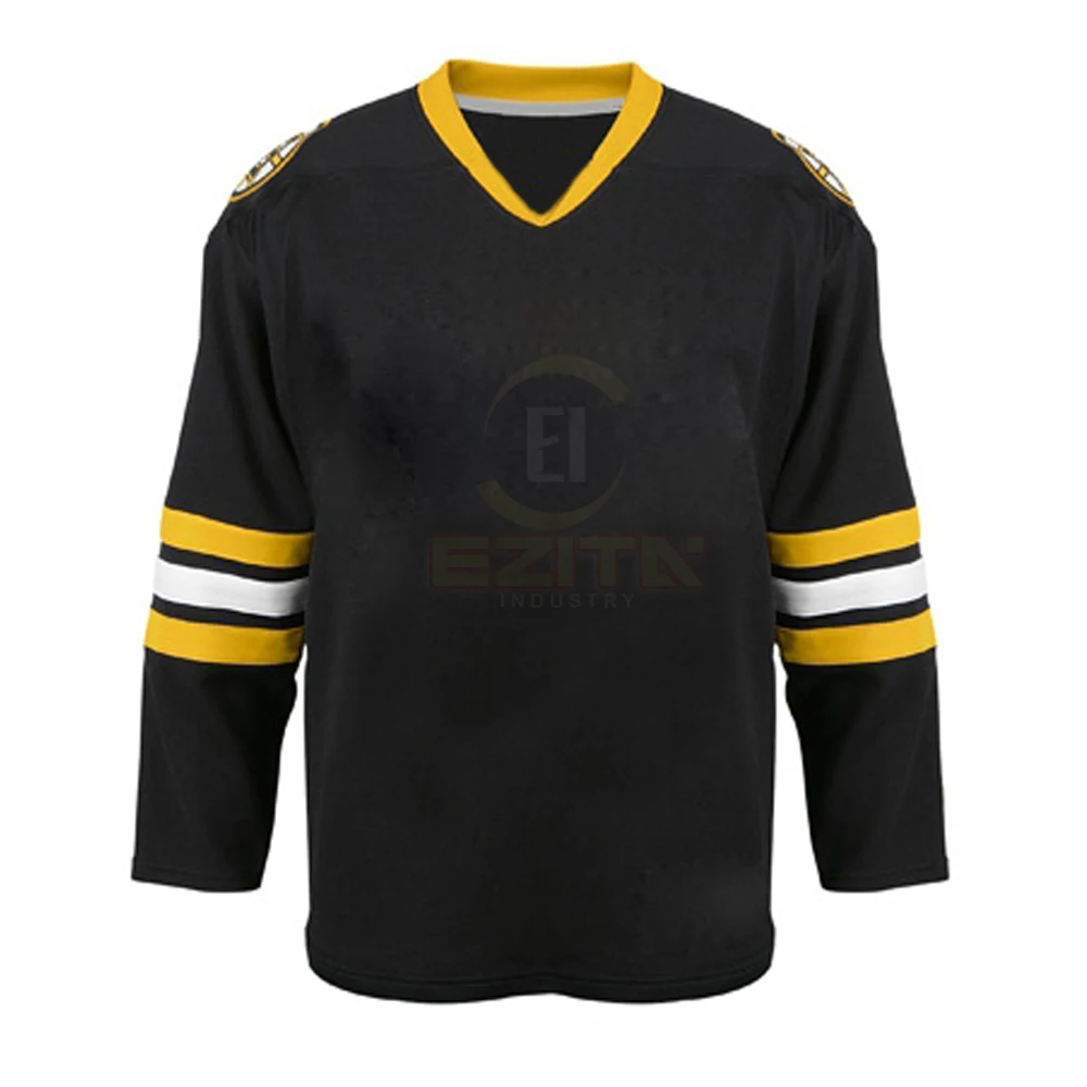  Модная мужская футболка для хоккея с шайбой